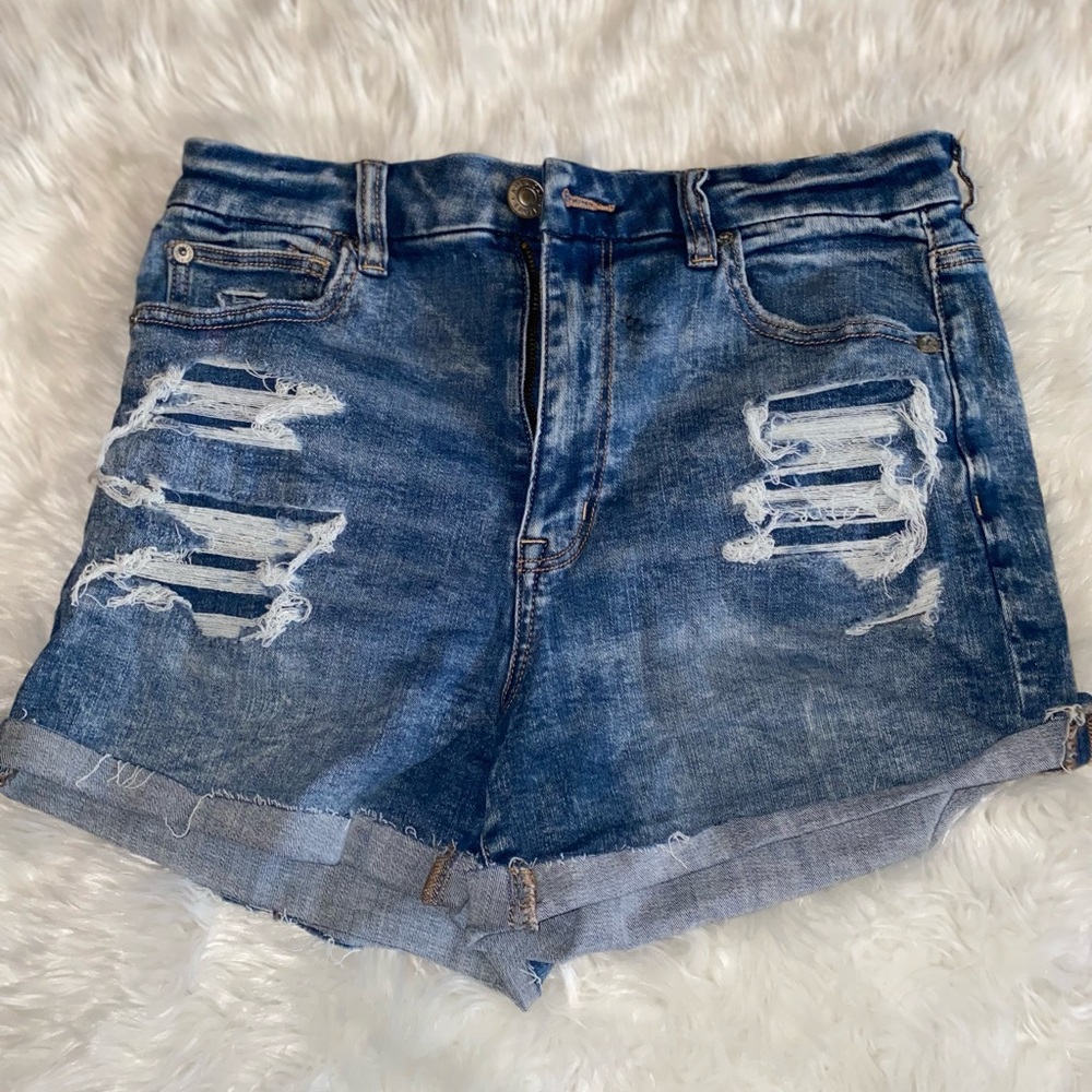 JEAN SHORTS (stretchy ) !!!